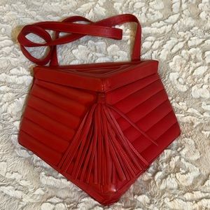 Venetto by Ami Kahn Genuine Leather Vintage Crossbody